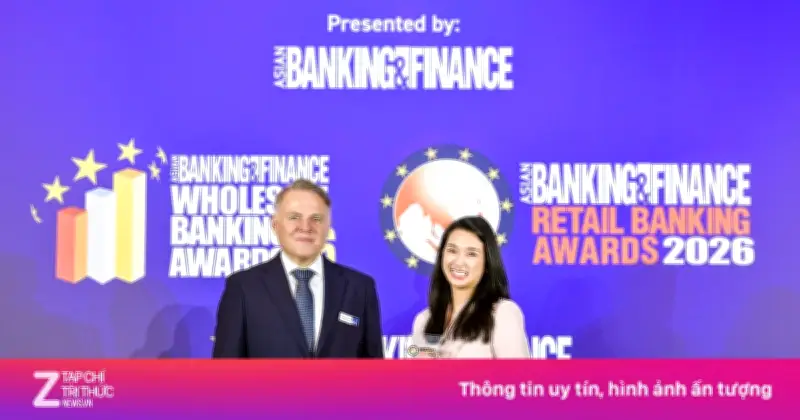 NCB giành giải 'Sáng kiến thẻ tín dụng của năm' tại Asian Banking & Finance Retail Banking Awards 2026