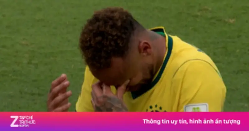 Neymar khóc sau khi Brazil bị loại ở vòng 16 đội World Cup 2026