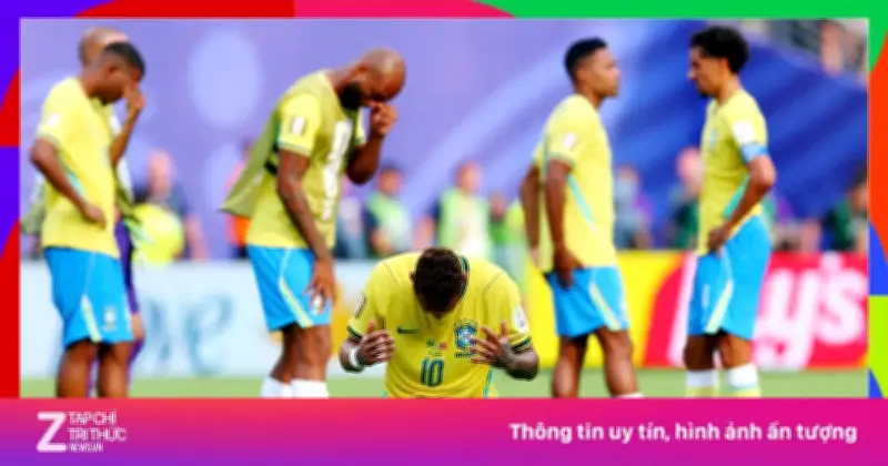 Neymar khóc tạm biệt World Cup 2026, Brazil thua Na Uy 1-2