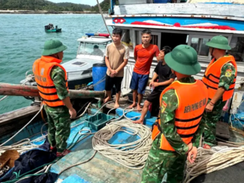 Ứng phó bão số 1: Quảng Ninh tạm ngừng cấp phép tàu thuyền ra khơi