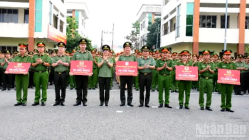 Đồng Tháp phá nhiều đường dây tội phạm, Bộ Công an khen thưởng đột xuất
