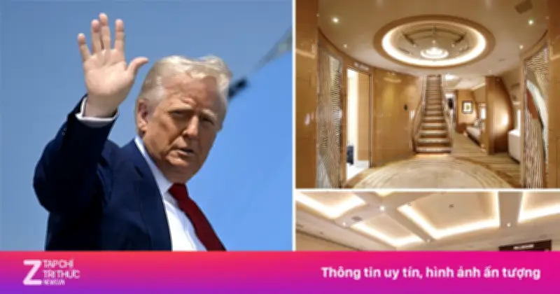Ông Trump bay chuyến đầu trên Không lực Một mới do Qatar tặng