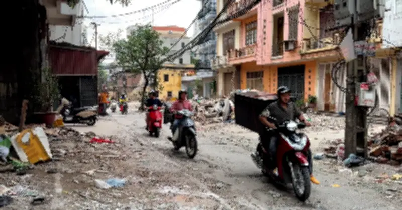 Người dân đổ nhà, giao mặt bằng ngõ kho tài Hà Nội sắp lột xác