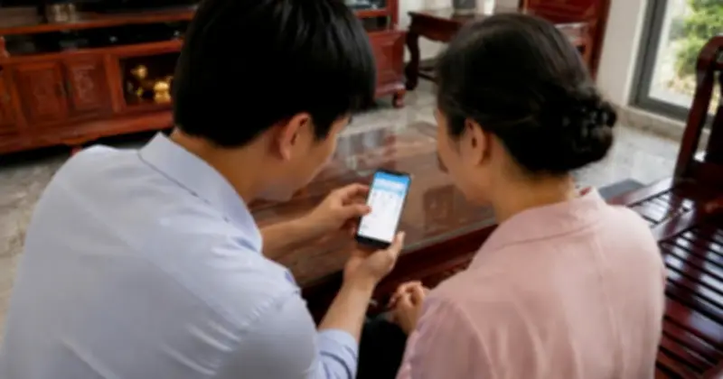 Người trẻ thành 'thầy công nghệ' cho cha mẹ trong thời đại số