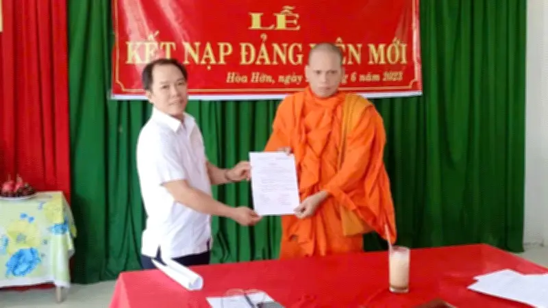 Định Hòa mở rộng dư địa tạo nguồn đảng viên người dân tộc thiểu số