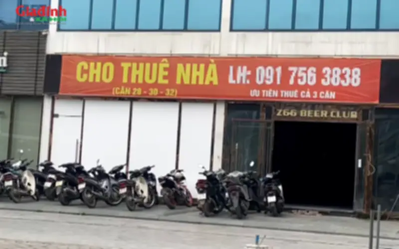 Nhà mặt phố tại Thanh Xuân Đông bỏ không dài ngày vì khó cho thuê