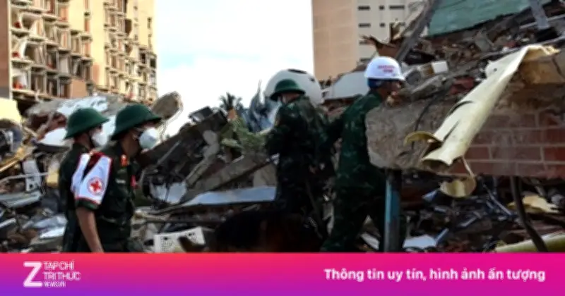 Đoàn Việt Nam đưa 11 nạn nhân động đất Venezuela ra khỏi đống đổ nát