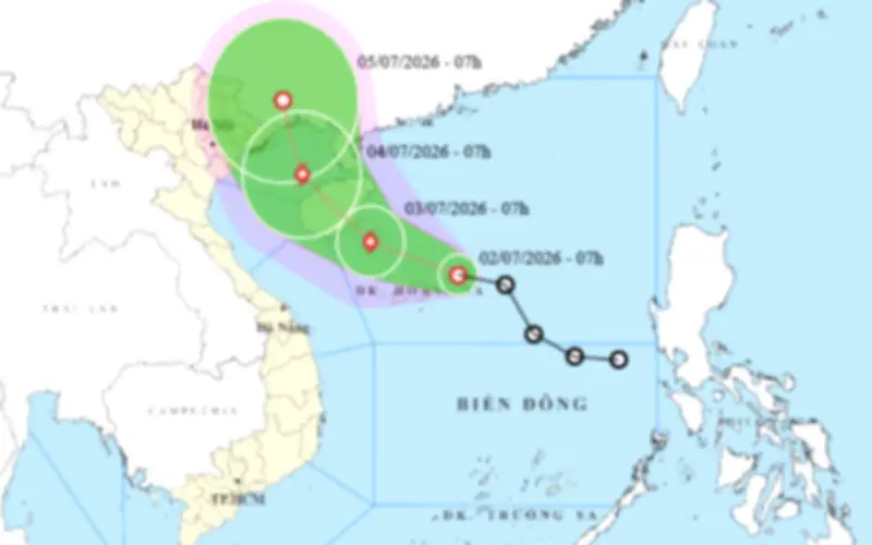 Áp thấp nhiệt đới giật cấp 9 sắp mạnh lên thành bão số 1, khu vực nào của Việt Nam bị ảnh hưởng?