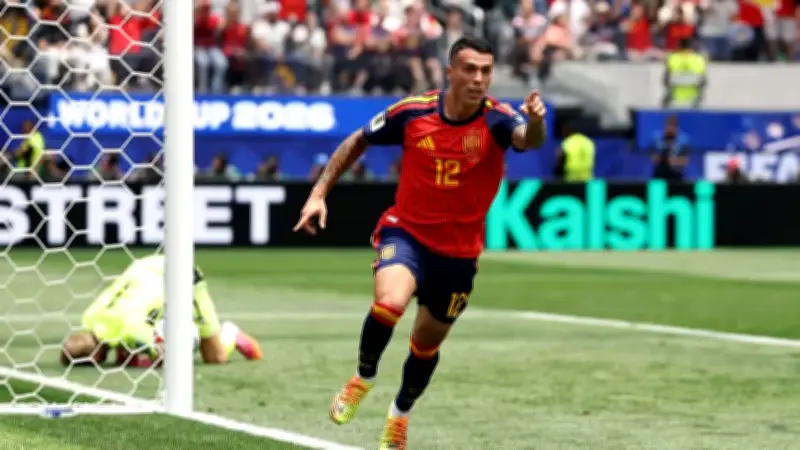 Pedro Porro ghi bàn đầu tiên cho Tây Ban Nha tại World Cup 2026