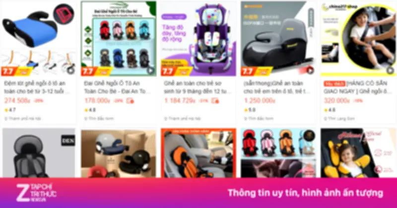 Phụ huynh lao đao giữa 'ma trận' ghế an toàn cho trẻ trên ôtô