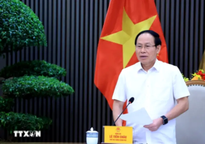 Phó Thủ tướng Lê Tiến Châu yêu cầu tổng rà soát văn bản quy phạm pháp luật