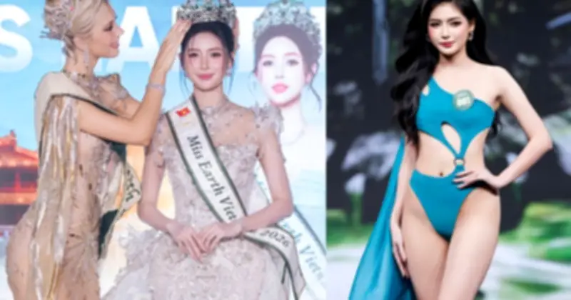 Phạm Hoàng Thu Uyên đại diện Việt Nam thi Hoa hậu Trái đất 2026
