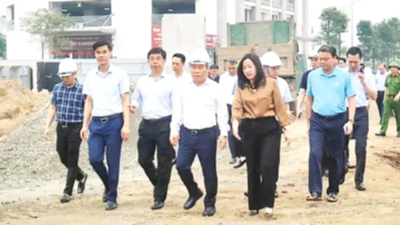 Phường Xuân Phương giải phóng mặt bằng đạt gần 78% diện tích dự án mở rộng đường 70