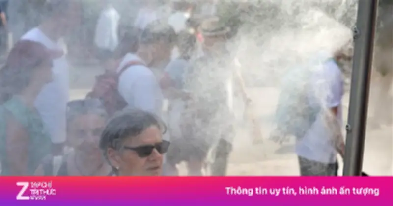Pháp ghi nhận gần 9.000 ca tử vong trong đợt nắng nóng cuối tháng 6