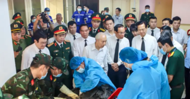 Phát hiện di vật liệt sĩ tại Công viên Lê Thị Riêng, hy vọng tìm thân nhân