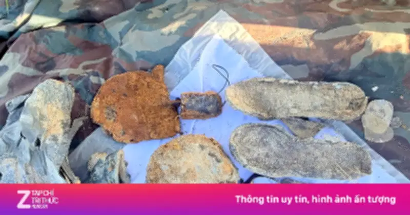 Phát hiện hài cốt liệt sĩ cùng di vật khi giải phóng mặt bằng sân bay Quảng Trị