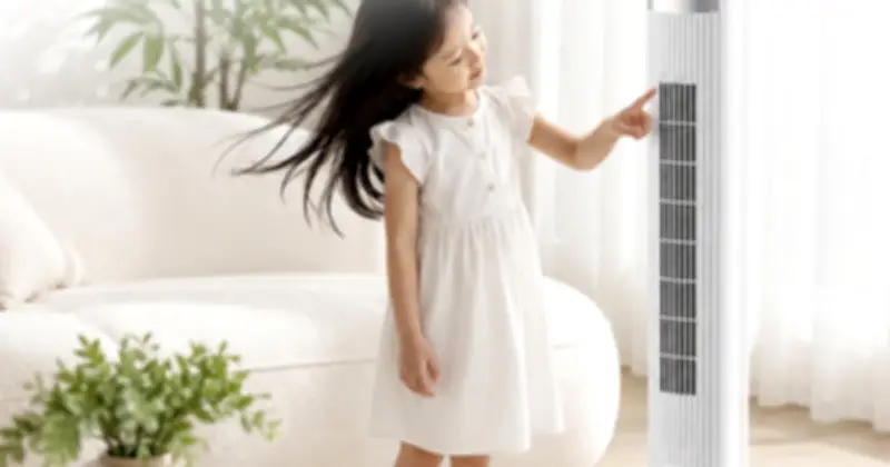Quạt tháp thông minh Fujihome SmartWind TF-21HL-DC Inverter: Làm mát thông minh