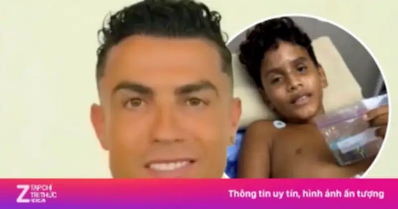 Ronaldo gửi lời động viên, mời cậu bé Venezuela đến sân xem đá