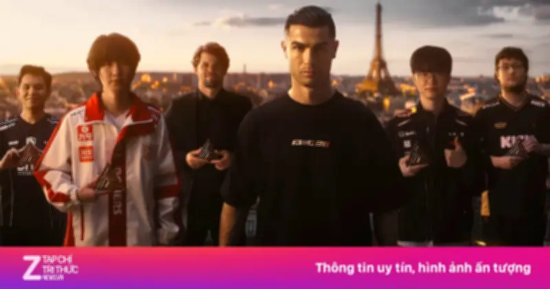 Ronaldo và Faker cùng xuất hiện trong trailer Esports World Cup 2026