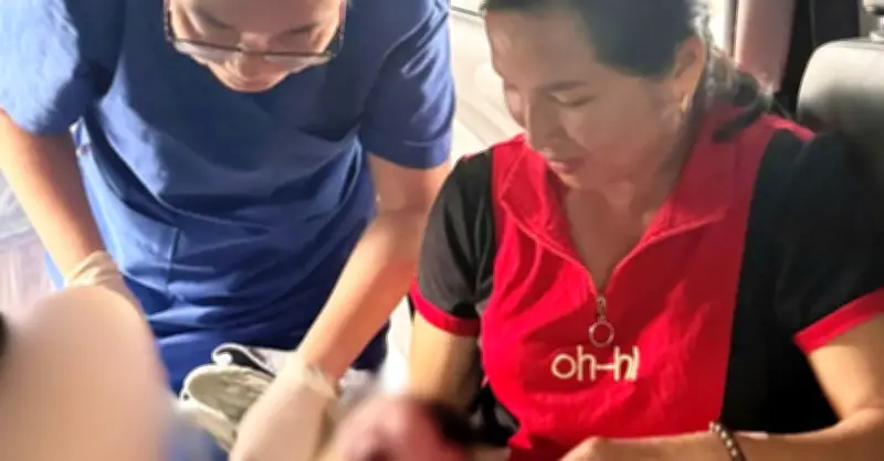 Sản phụ sinh con trên ô tô ở Ninh Bình
