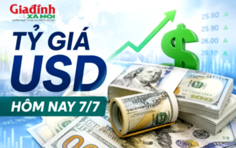 Tỷ giá USD hôm nay 7/7: Đồng đô la Mỹ thị trường chợ đen chững giá