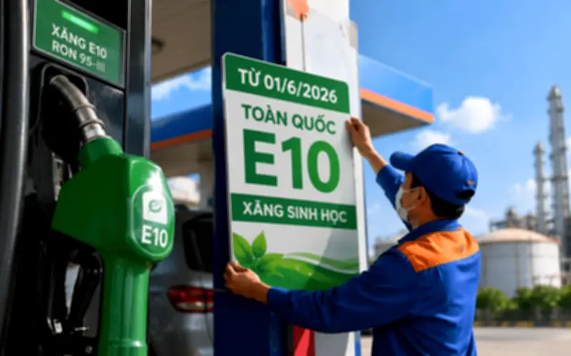 Thuế xăng dầu giảm về 0% đến hết tháng 9/2026