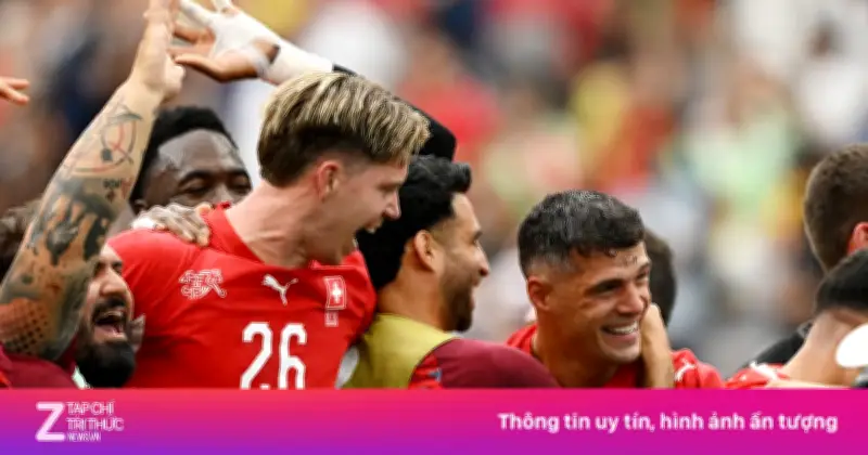 Thụy Sĩ lần đầu vào tứ kết World Cup sau 72 năm