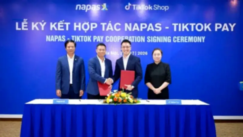 TikTok Shop hợp tác NAPAS, mở rộng thanh toán thẻ và tài khoản ngân hàng