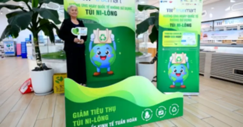 Tiêu dùng xanh: Giảm túi ni lông, bảo vệ môi trường từ thói quen nhỏ