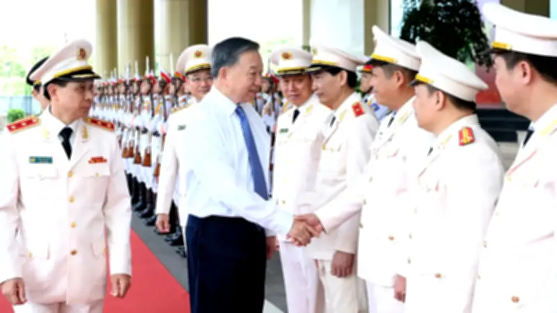 Tổng Bí thư Tô Lâm: Hiện đại hóa kỹ thuật nghiệp vụ, xây dựng 'bức tường thép' bảo vệ an ninh quốc gia