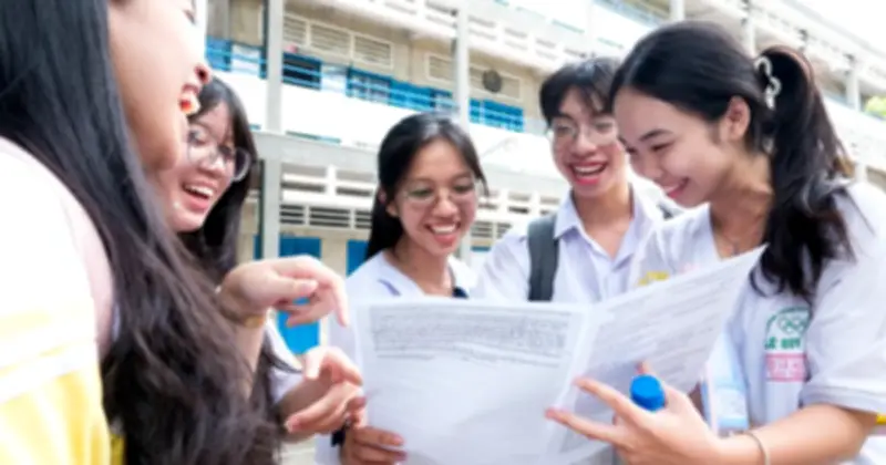 Top 300 thí sinh điểm cao nhất tổ hợp A00 thi tốt nghiệp THPT 2026
