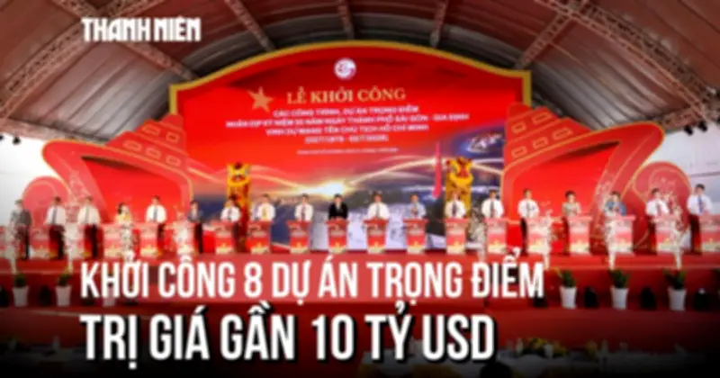 TP.HCM khởi công 8 dự án gần 10 tỷ USD, tâm điểm siêu công viên và đường vượt biển