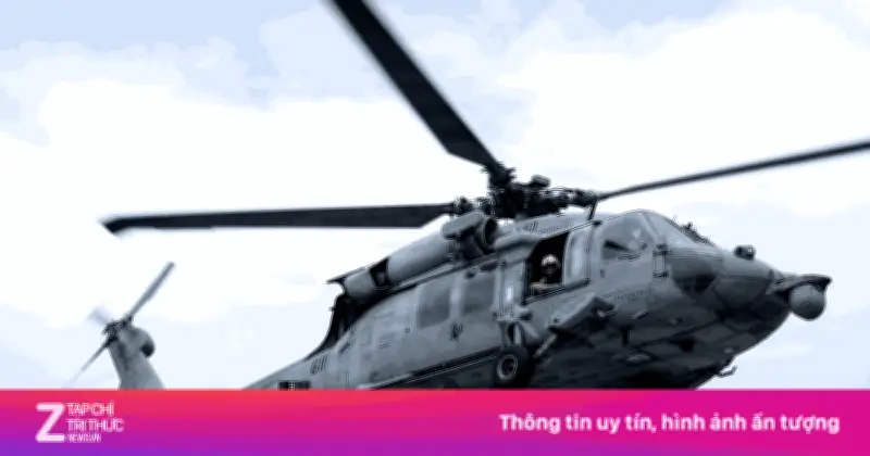 Trực thăng Mỹ rơi trên Biển Ả Rập, một phi công mất tích