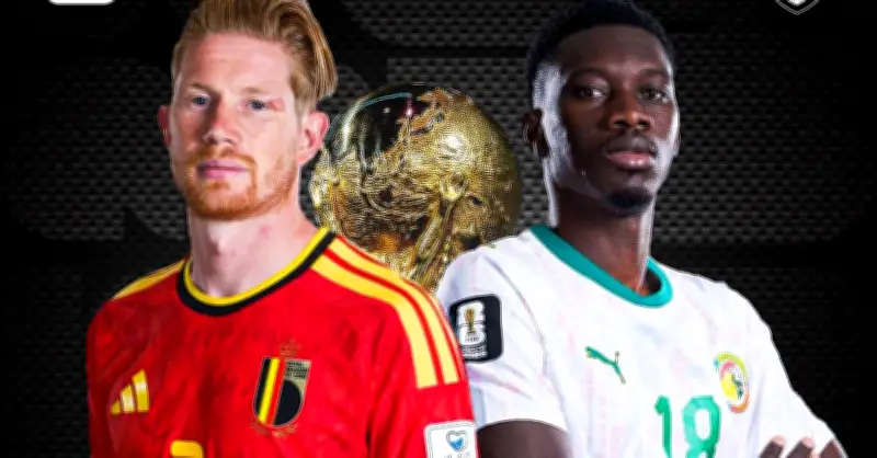 Trực tiếp bóng đá Bỉ vs Senegal vòng loại World Cup 2026