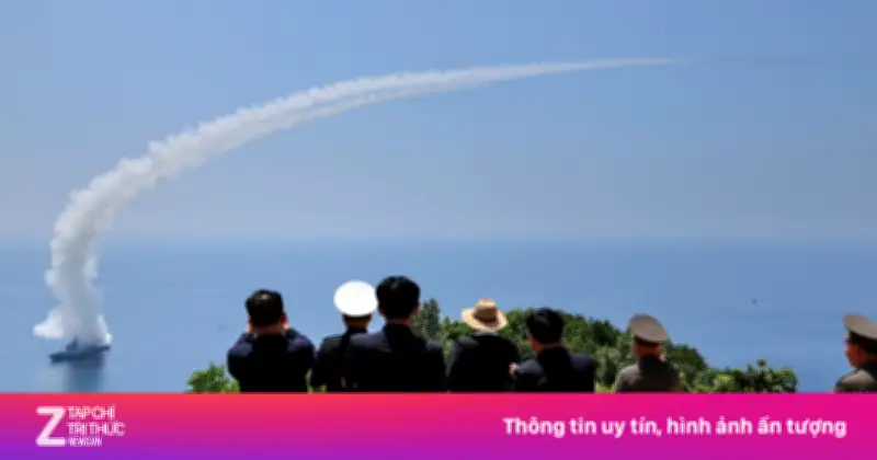 Triều Tiên phóng tên lửa hành trình chiến lược từ khu trục hạm 5.000 tấn mới