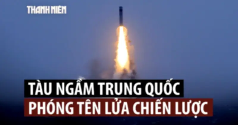 Trung Quốc thử tên lửa từ tàu ngầm hạt nhân ra Thái Bình Dương, nhiều nước lo ngại