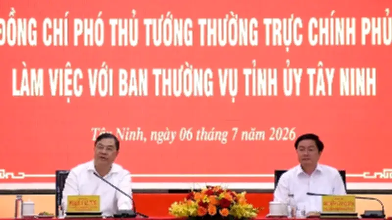 Tây Ninh tăng trưởng GRDP 10,12% trong 6 tháng đầu năm 2026