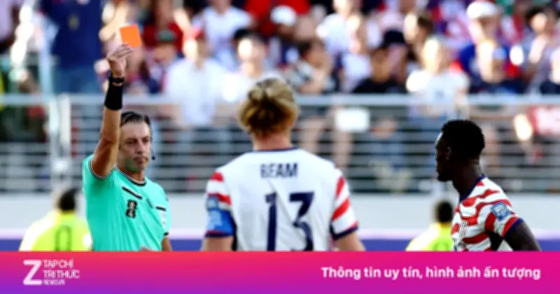 UEFA chỉ trích FIFA vì xóa thẻ đỏ cho Balogun trước trận Mỹ - Bỉ