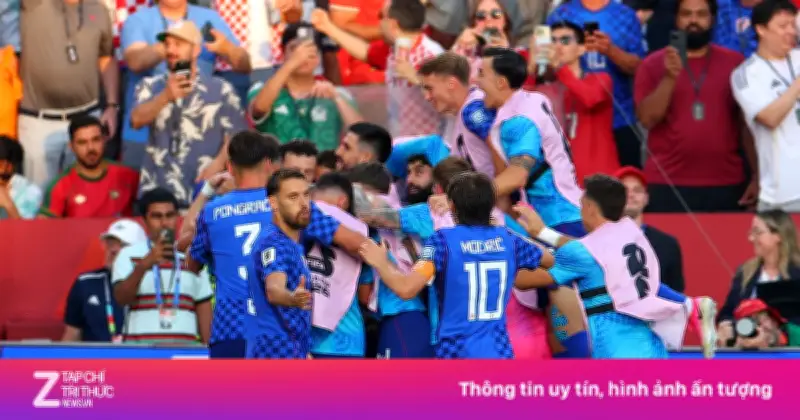 Video Croatia mở tỷ số 1-0 trước Bồ Đào Nha
