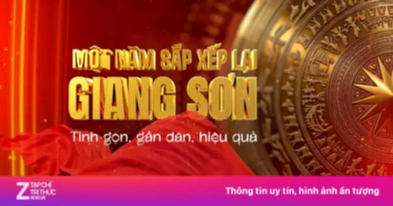 Video một năm sắp xếp lại giang sơn tinh gọn gần dân hiệu quả