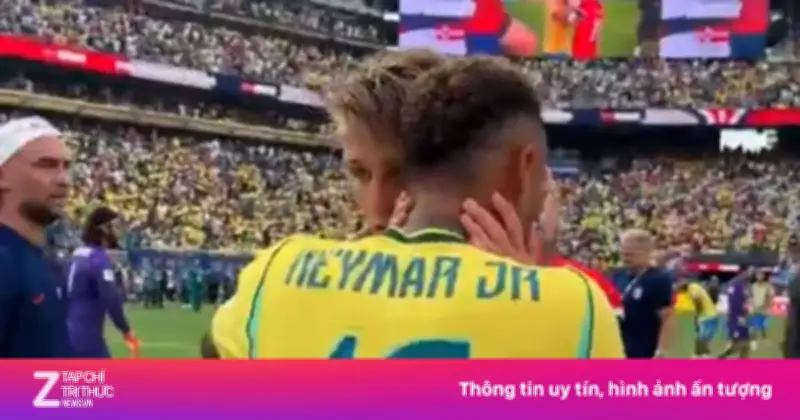 Video Neymar ôm Odegaard: Khoảnh khắc gây sốt