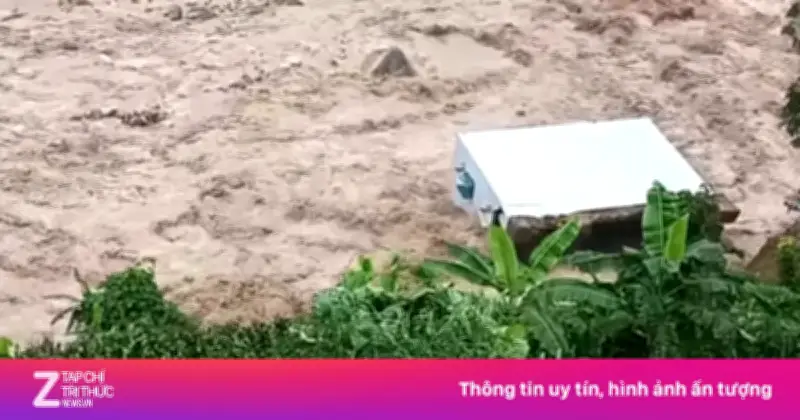Video nhà 2 tầng đổ sập ở Lai Châu, 3 người thương vong