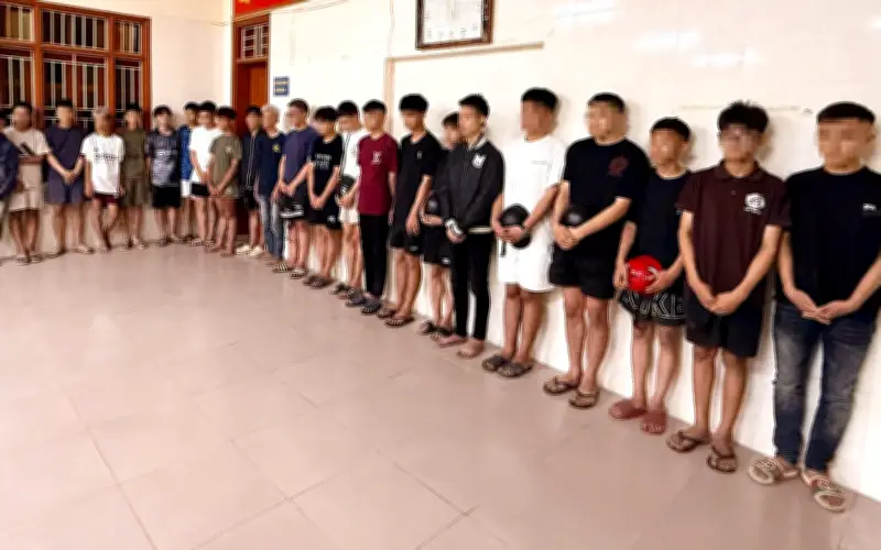 Xử lý gần 340 thanh thiếu niên vi phạm trong dịp hè