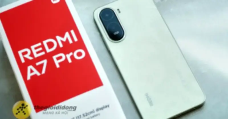 Xiaomi Redmi A7 ra mắt: Giá rẻ, màn hình lớn, pin 5200 mAh cho học sinh và tài xế