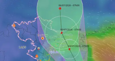 Bão số 1 Maysak hình thành trên Biển Đông, hướng vào Quảng Ninh