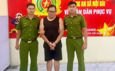 Bắt nóng đối tượng cướp tiệm vàng ở Nội Bài sau 4 giờ gây án