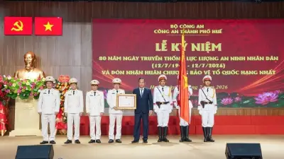 Công an Huế kỷ niệm 80 năm truyền thống lực lượng An ninh