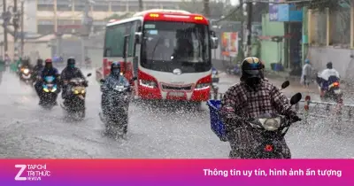 Dự báo thời tiết miền Nam 3/7: Mưa vừa, mưa to diện rộng từ chiều tối