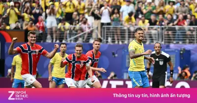 Guimaraes nhận thẻ đỏ trước Na Uy trong trận thua 1-5