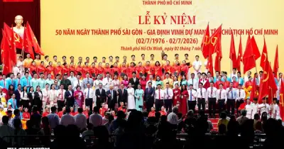 Lễ kỷ niệm 50 năm TP.HCM mang tên Bác: Tổng Bí thư, Chủ tịch nước Tô Lâm dự